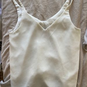 Heidi Chiffon Top Color White Pearl Sz XS